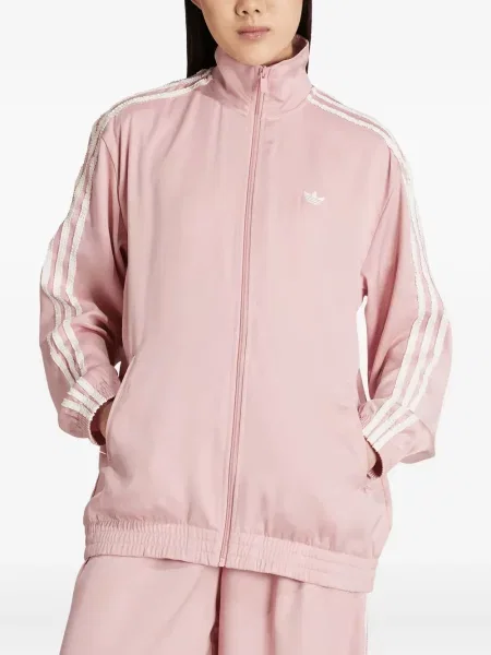 Top Adidas până la genunchi cu imagine cu model leopard roz