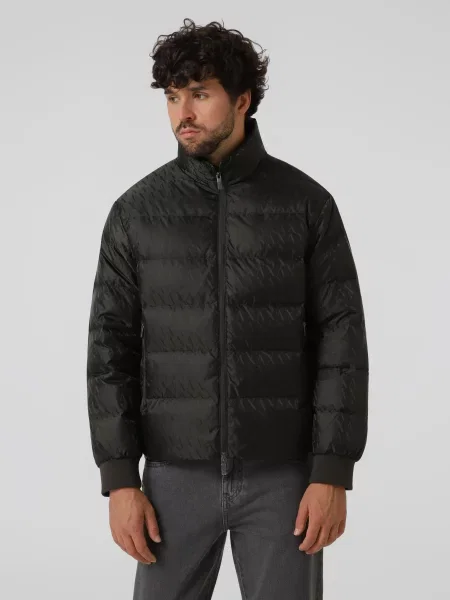 Пуховик Armani Exchange коричневий