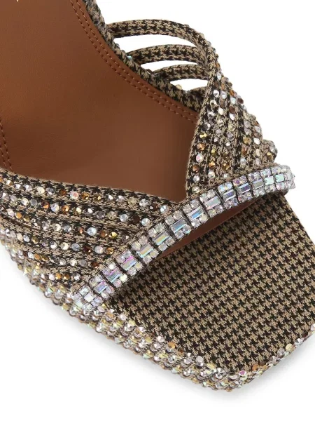 Kurt Geiger London szandál Crystal Strap Platform bézs