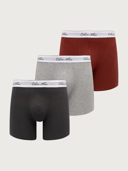 Calvin Klein Underwear férfi boxeralsó pamuttal csomag szürke