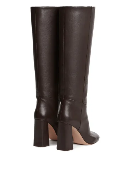 Kožené kozačky Fabiana Filippi hnědé