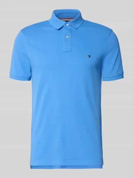 Koszulka polo o kroju regular fit z mieszanki bawełny Tommy Hilfiger