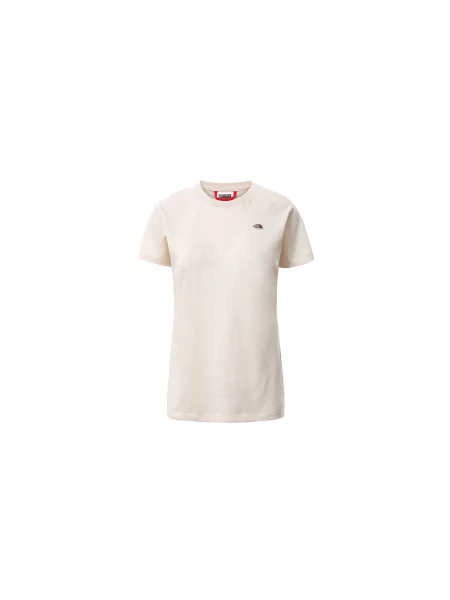 The North Face W S/S Scrap Tee Kobiety Koszulki The North Face Jasnobrązowy Size: S
