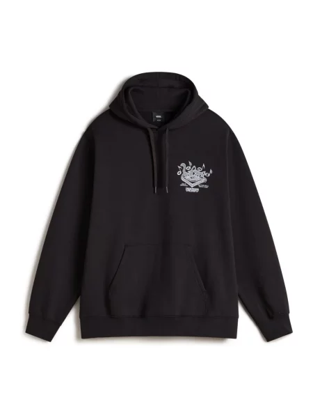 Bluza z kapturem Vans z kapturem czarna