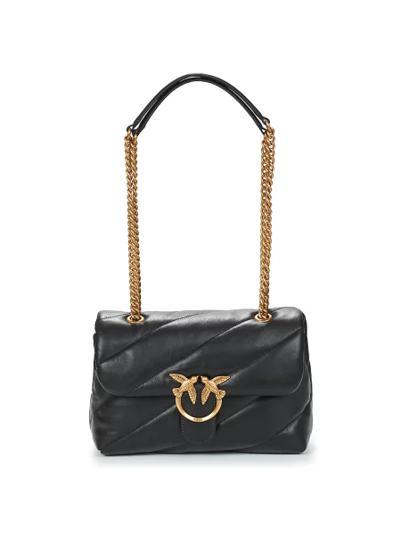 Klasická crossbody kabelka Pinko čierna