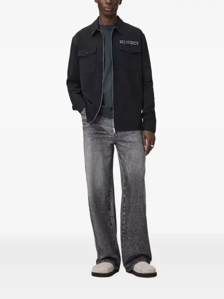 Blugi cu picior larg Allsaints gri
