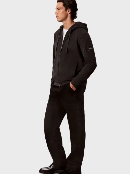 Худи Calvin Klein серое