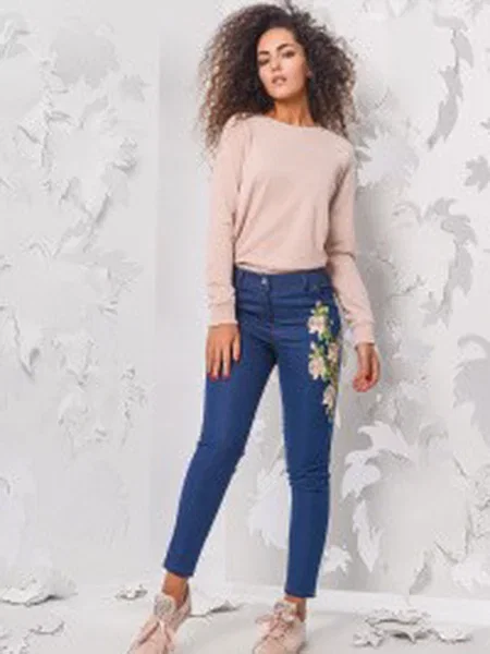 CARICA ­ Скинни джинсы сині