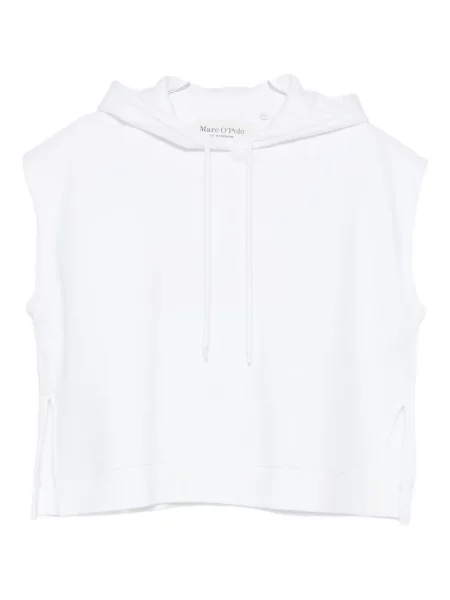 Hanorac cu glugă Marc O'polo alb