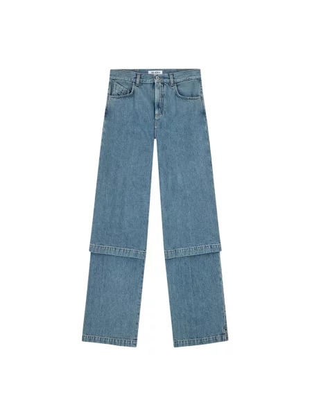 Jeansy The Attico niebieskie