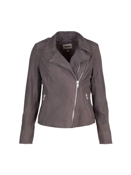 Kurtka Btfcph zamszowa chunky szara