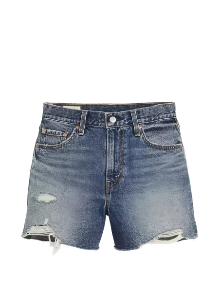 Τζιν σορτς Levi's με φθαρμένο εφέ μπλε