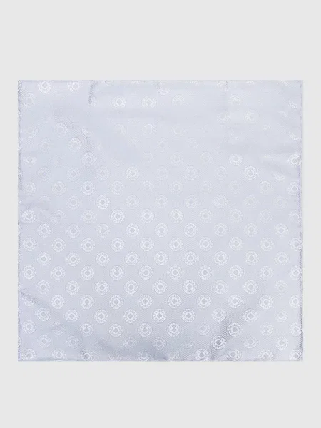 Шелковый платок Brunello Cucinelli голубой