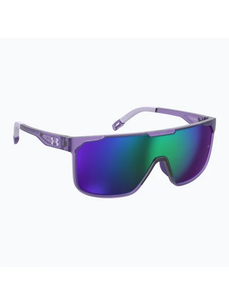 Ochelari de soare pentru bărbați Under Armour Define/G S3 violet mat/verde multistrat verde