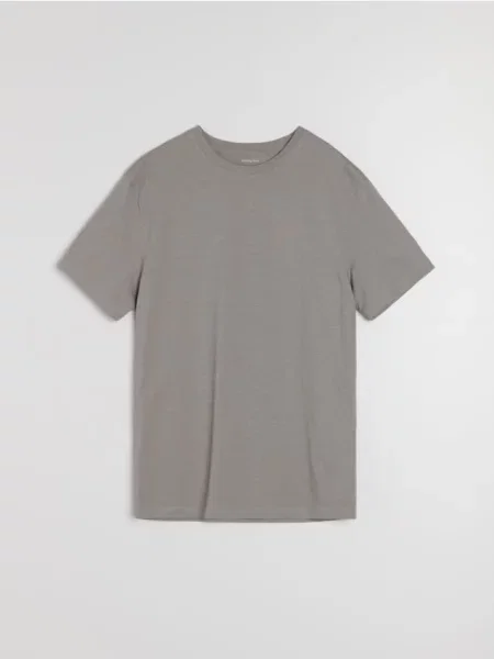 Sinsay tričko Basic šedá