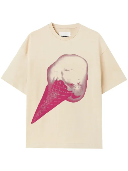 Tricou Jil Sander cu imagine