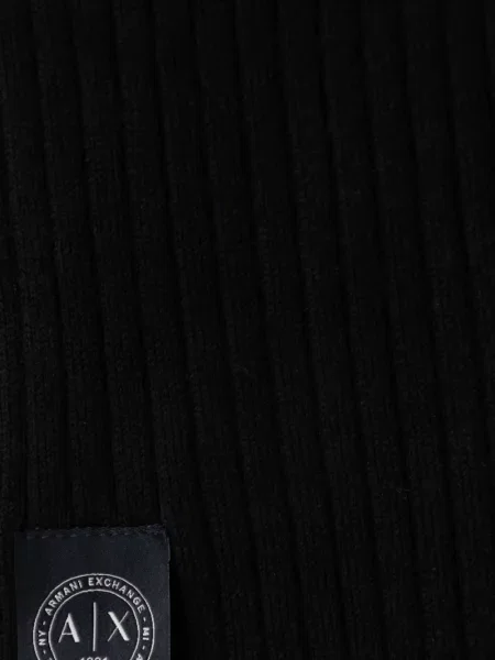 Fular Armani Exchange tricotate negru