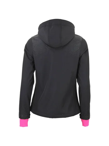 Geacă Peak Mountain softshell negru
