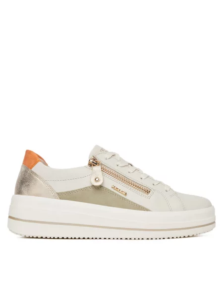 Sneakersy Remonte beżowe