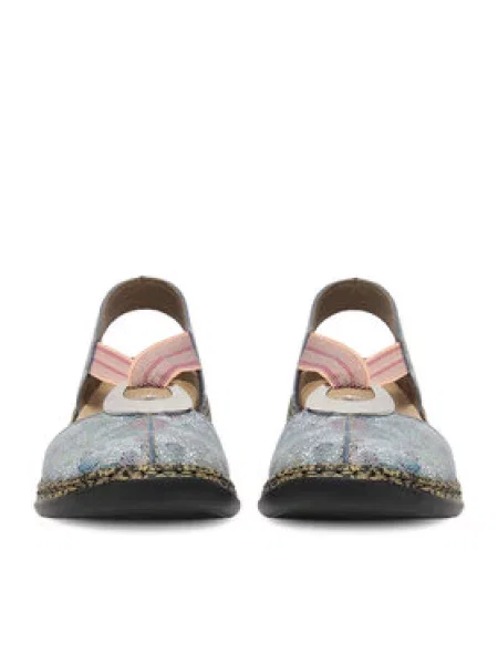 Poltopánky Rieker modrá