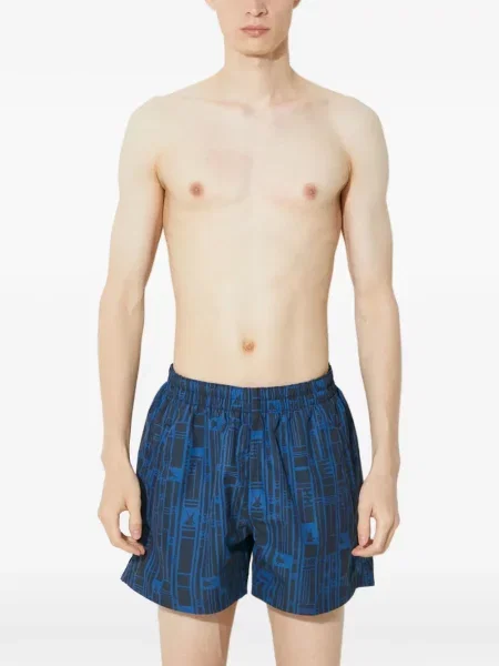 Slip de baie Helly Hansen cu imagine albastru