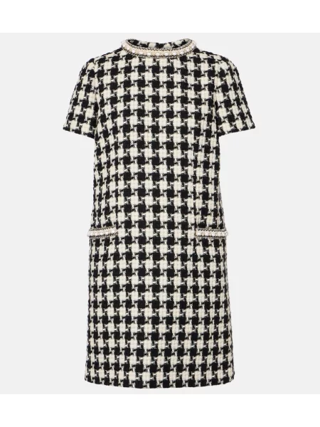 Obleka Valentino iz tvida bela