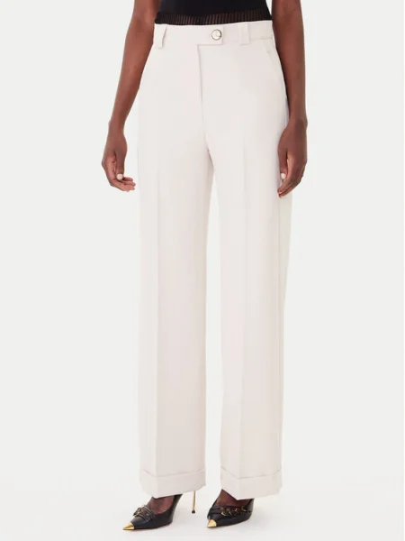 Maryley Pantaloni din bej