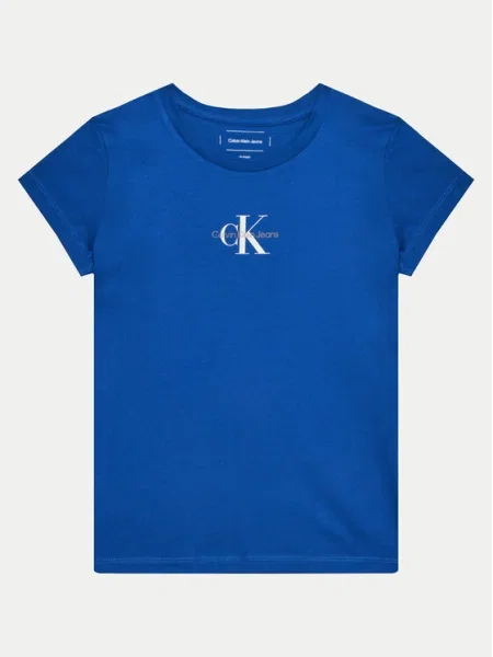 Топ Calvin Klein Jeans синьо