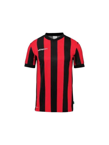 Tricou cu dungi Uhlsport cu dungi retro negru