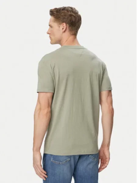 Tričko Tommy Jeans zelené