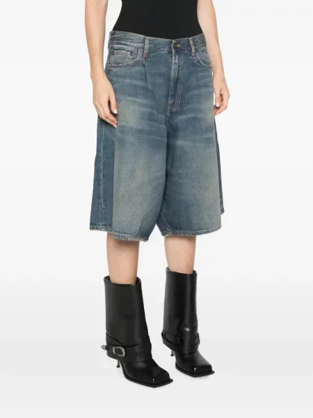 Pantaloni scurți din denim R13 albastru