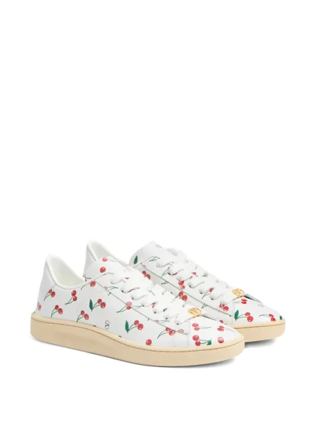 Sneakerși Valentino Garavani cu imagine alb