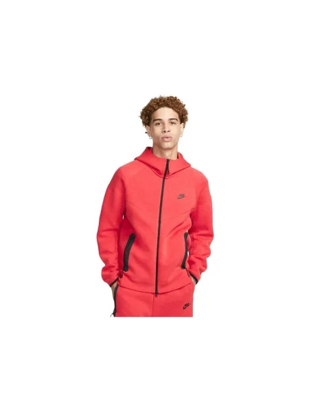 Hanorac din fleece Nike din fleece roșu
