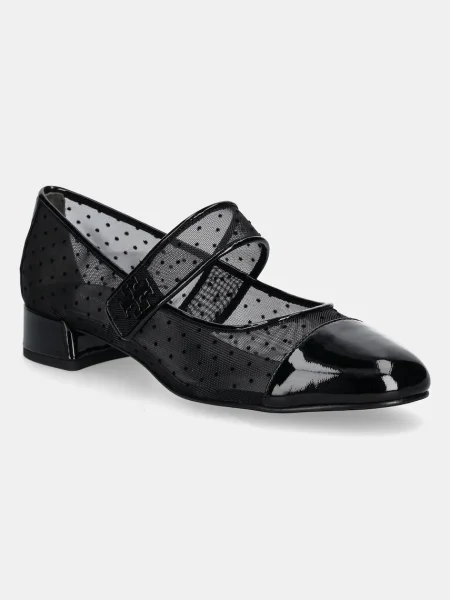 Шапка с козирки Tory Burch черно