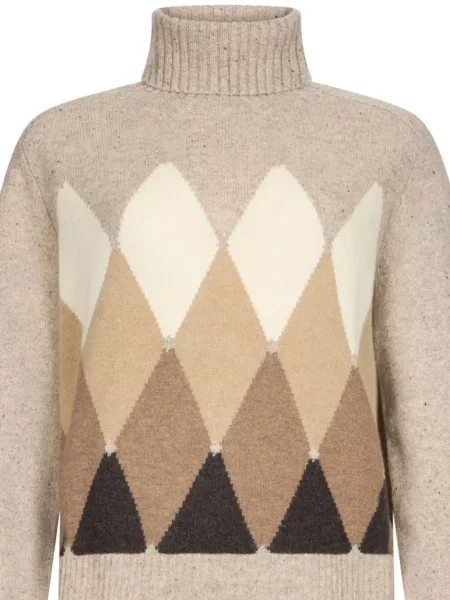 Sweter Ballantyne z wzorem argyle
