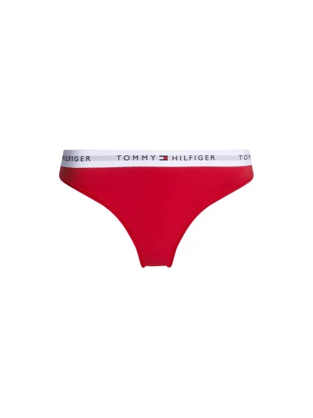 Tommy Hilfiger Chilot tanga Roșu alb