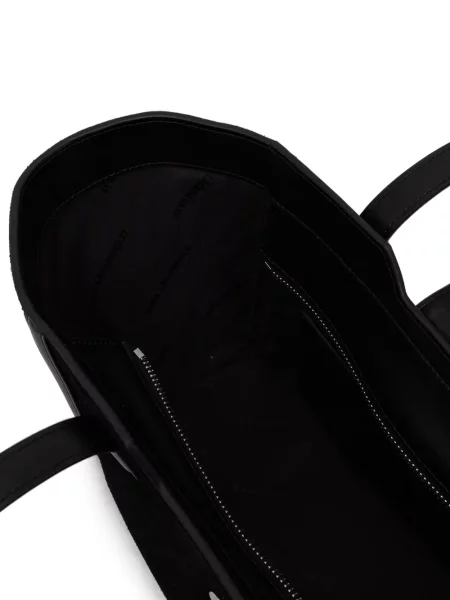 Shopper kabelka Karl Lagerfeld s autogramem černá