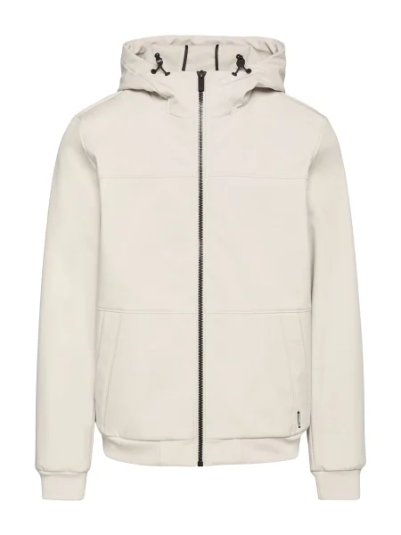 QS Prehodna jakna svetlo siva