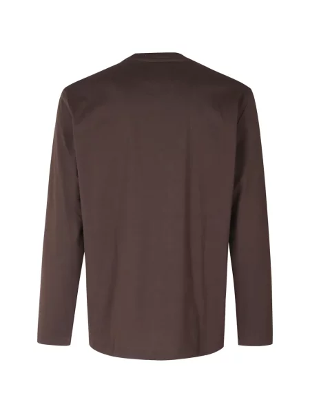 Lung tricou Woc maro
