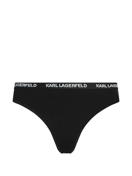 Stringai Karl Lagerfeld su autografu rožinė