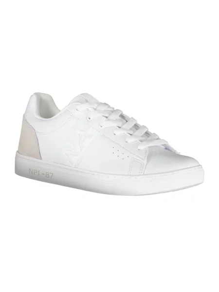 Sneakersy Napapijri skórzane białe