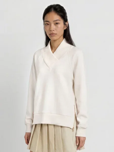 Varley Sweter Macie weiss biały