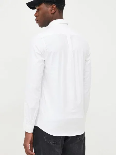 Сорочка Lindbergh slim комір button-down білий