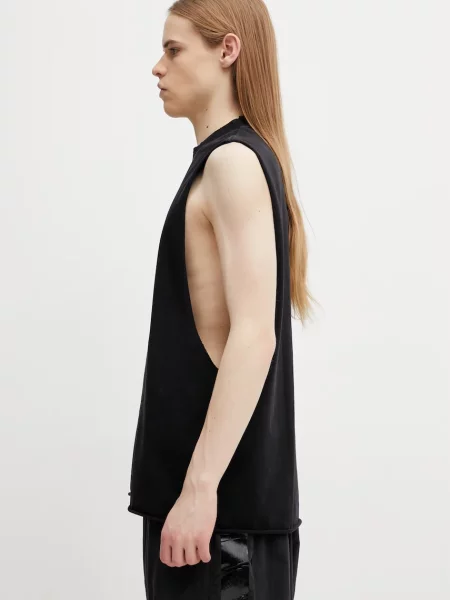 VETEMENTS tricou din Leather Cross