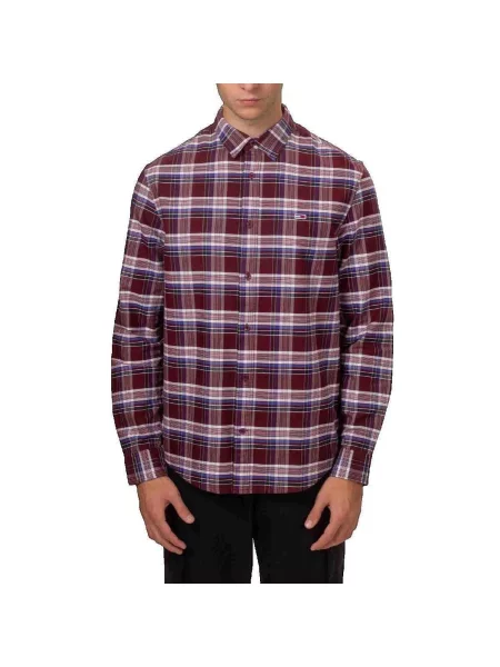 Kockované džínsy Tommy Hilfiger keper