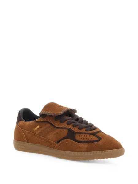 Sneakerși Alohas din piele de căprioară maro