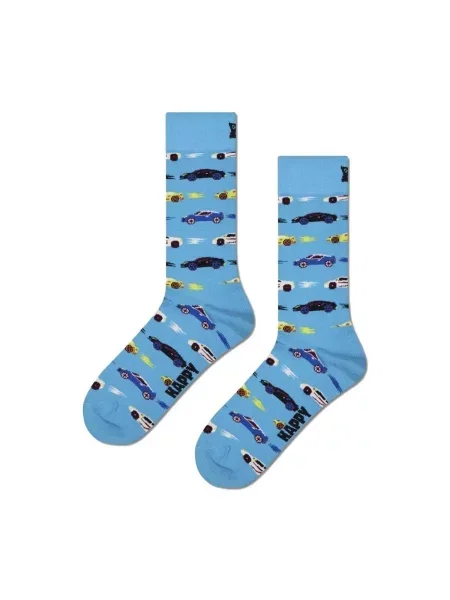 Csíkos alsó Happy Socks kék