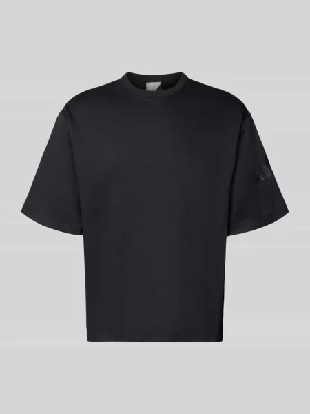 Adidas t-shirt Soft Lux z nadrukiem czarny
