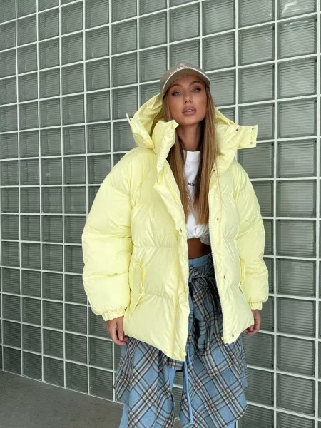 Зимова куртка Milirud нейлон/поліестер жовтий