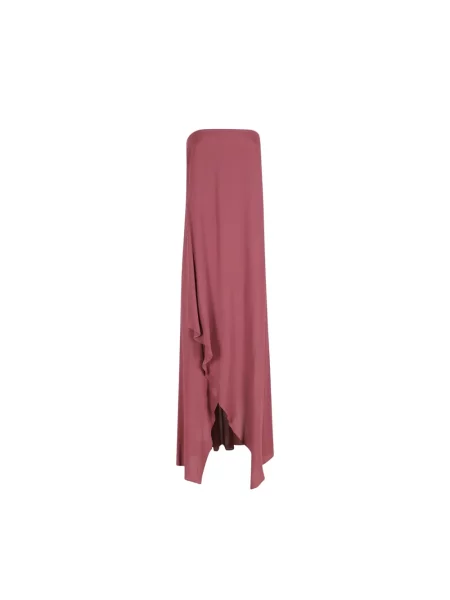 Sukienka maxi Semicouture różowa